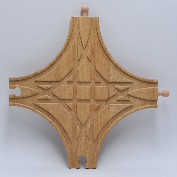 Thomas & Friends Other - LARGE STAR  2 Females 2 Males Connectors Wooden Train Tracks Junction Compatible